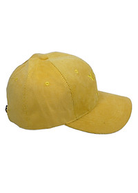 Nón kết nhung YES YOU CAN, chất liệu vải mềm mượt, kiểu dáng thời trang cá tính, có khóa tăng giảm size - Hạnh Dương - Vàng