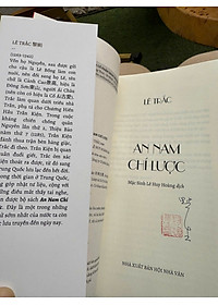 AN NAM CHÍ LƯỢC – Lê Trắc – Mặc Sinh Lê Huy Hoàng dịch – Tao Đàn – NXB Hội nhà văn