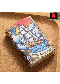 Bật Lửa Zippo 49532 – Zippo Nautical Tattoo Design 540 Color