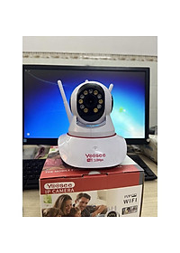 Camera Wifi Trong Nhà Yoosee 3.0 Full HD, 3 Râu, Xoay 360 độ , Đàm Thoại 2 Chiều, Cảm Biến Báo Động – Hàng nhập khẩu