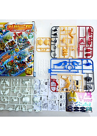 Đồ Chơi Xếp hình Gundam Triệu Tử Long - Mô Hình Lắp ghép Tam Quốc A004