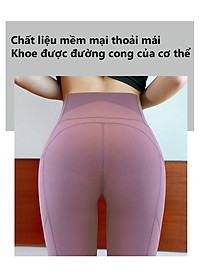 Quần Gym Yoga Form Lửng Tạo Dáng Mông Đào Cleacco , Chất Liệu Co Giãn 4 Chiều , Thoải Mái , Dáng Đẹp - Hàng Chính Hãng BORO SPORT