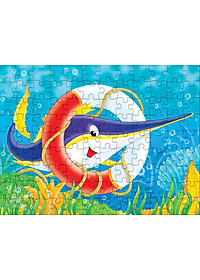 Tranh xếp hình Tia Sáng Xạ thủ đại dương ( 108 mảnh)