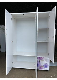 Tủ nhựa đài loan 3 cánh 2 học cao 1m8 hình 3D hoa Bồ Công Anh