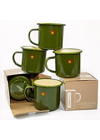 Bình giữ nhiệt và Ca men - Bộ đôi tiết kiệm - Cộng Cà Phê