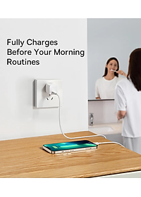 Củ Sạc Nhanh Cho IPhone 20W Baseus GaN5 Fast Charger - Công Nghệ Power Delivery 3.0 QC 3.0 - Tích Hợp Chip Thông Minh - Công Nghệ Kiểm Soát Nhiệt Độ BCT - Hàng Chính Hãng