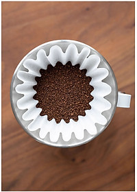Giấy lọc hình tròn cho phễu Kalita 155 185 CAFE DE KONA