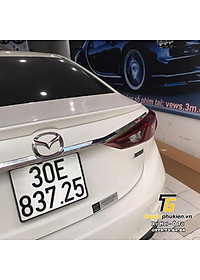 Ốp trang trí tay mở cốp sau Mazda 3 2015-2018 mạ Crom cao cấp