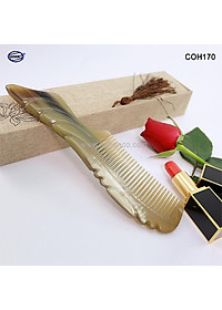 Lược sừng xuất Nhật (Size: L - 20cm) COH170 - Lược đuôi cá Koi đẹp mềm mại ️- Chăm sóc tóc