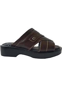 Dép Nam BIGGBEN Da Bò Thật Cao Cấp DN132