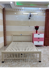 Giường sắt khung hộp kiểu mới 1M X 2M - ĐẠI THÀNH