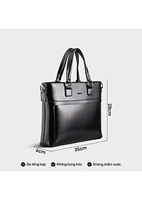 Cặp công sở Trita ( Thời trang nam phong cách đựng vừa laptop 13 inch - Cặp da TCA25 )