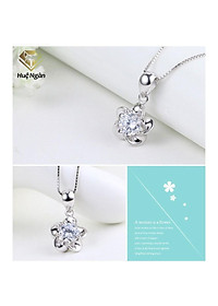 Dây chuyền bạc Ý 925 Huệ Ngân - Hoa đại PP1618