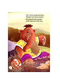 Bộ Sách Chú Voi Moppet Vui Vẻ - Voi Ma-mut Moppet Đã Thích Tắm Như Thế Nào?