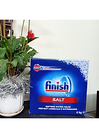 Muối rửa bát Finish Muối làm mềm nước Finish loại 4kg ,1,2kg