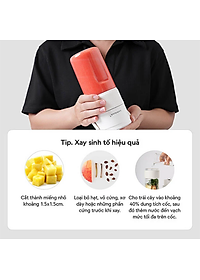 Máy xay sinh tố cầm tay LocknLock dung tích 475ml - Màu ngà - EJJ346IVY - Hàng chính hãng