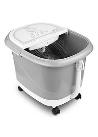 Bồn ngâm chân thải độc massage OKACHI JP-250 cao cấp, đèn hồng ngoại, làm ấm nước lưu thông máu