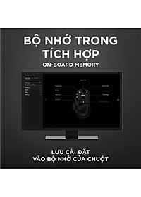 Chuột game hiệu suất cao Logitech G502 Hero RGB Lightsync - Hàng chính hãng