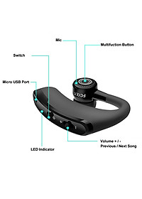 Tai nghe bluetooth V9 - Hàng nhập khẩu