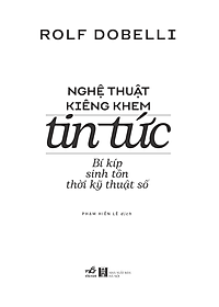Sách Nghệ Thuật Kiêng Khem Tin Tức - Bí Kíp Sinh Tồn Thời Kỹ Thuật Số
