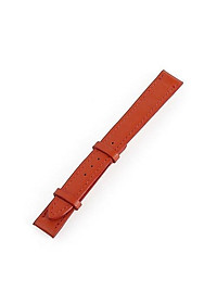 Dây đồng hồ Huy Hoàng da bò size 12, 14 màu cam HT8106