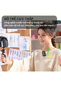 Micro thu âm không dây Saramonic Blink500 ProX B1 - Thiết bị ghi âm dành cho một người công Nghệ 2.4GHz độ trễ 8ms - Hàng chính hãng