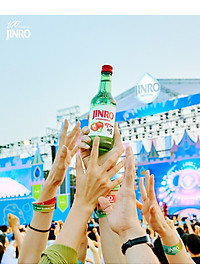 [CHÍNH HÃNG] Soju Hàn Quốc JINRO VỊ DÂU 360ml - Combo 6 chai