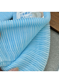 Khăn tắm kỳ lưng tạo bọt mịn 32x110cm - Hàng nội địa Nhật Bản nhập khẩu chính hãng