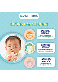 Gặm nướu tròn Richell Nhật Bản | Baby