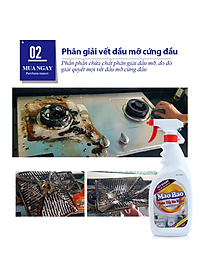 Combo 02 Chai Nước Tẩy Đa Năng Mao Bao 600ml