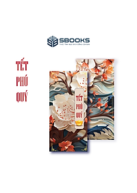 Combo 5 Cái Bao Lì Xì Thiết Kế Họa Tiết Hoa Mẫu Đơn 2025 Giấy Cứng C150 Siêu Dày Dặn - SBOOKS