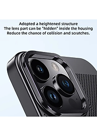 Ốp lưng tản nhiệt từ tính cho iPhone 12 / 13 / 14 Pro / 14 Pro Max hỗ trợ sạc Maqsafe & tản nhiệt hiệu Likgus Cooling Case - chống sốc cực tốt, chất liệu cao cấp, siêu tản nhiệt - hàng nhập khẩu