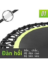 BG Sàn nhún, Đệm Bật TRAMPOLINE TL 48INCH Dây kháng lực, Dành Cho Mọi Lứa Tuổi (hàng nhập khẩu) 
