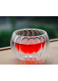 BỘ  6 CỐC THỦY TINH UỐNG TRÀ VÂN TRÁI BÍ - ANTH675