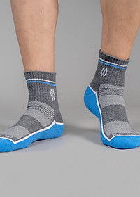 Combo 5 Đôi Tất Vớ Thể Thao Nam Cổ Dài, Sợi Cotton Cao Cấp Chống Hôi Chân, Chống Phồng Rộp Chân, Chống Trơn Trượt Co Giãn 4 Chiều Thương Hiệu MRM FASHION - CM