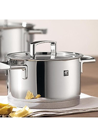 Bộ Nồi Zwilling Passion 5 Món, Chất Liệu Thép Không Gỉ, Dẫn Nhiệt Tốt, Phù Hợp Với Mọi Loại Bếp,  Nhập Đức