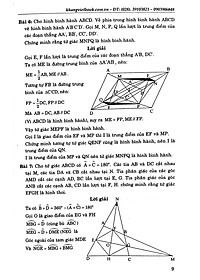 Sách Chuyên đề Bồi dưỡng học sinh khá giỏi Toán THCS phần Hình học