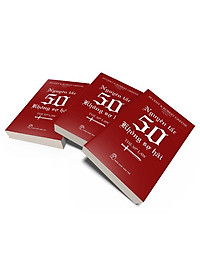 Sách Nguyên tắc 50 - Không sợ hãi (Tái Bản 2022)