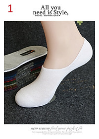 Bộ 5 đôi tất bàn chân nam Co dãn 4 chiều(free size) Hàn Quốc