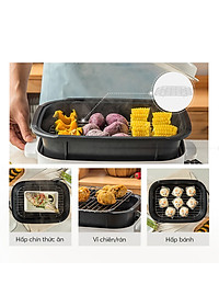 Nồi lẩu nướng đa năng Elmich MCE-3909OL (1250-1500W) - Hàng chính hãng