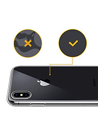 Ốp lưng dẻo dành cho iPhone XS / iPhone X Ultra Thin (mỏng 0.3mm, Trong suốt) - Hàng chính hãng