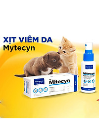 Chai Xịt Tri Ghẻ Nấm Viêm Da Cho Chó Mèo Alkin Mitecyn 50ml