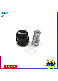 Ốc Gắn Chân Gương Cho Xe Máy Đủ Màu Kèm Ốc 10 ly Thuận Ngược 