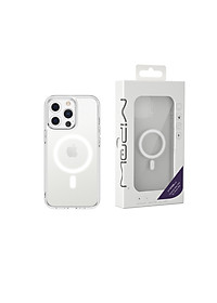 Ốp Lưng Mag safe Trong Suốt MIPOW TEMPERED GLASS Dành Cho iPhone 13 Mini, Iphone 13/ 13 Pro, 13 Pro Max - Hàng Chính Hãng