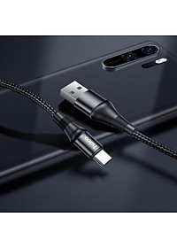 Cáp Sạc Nhanh 3A Hoco X50 Type-C Cho Samsung, Xiaomi, Oppo, Android,... Cáp Dây Dù Siêu Bền - Hàng Chính Hãng