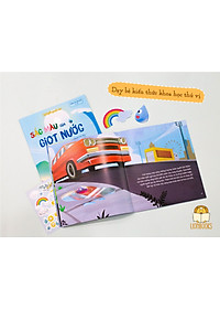 Cuốn Sắc Màu Của Giọt Nước (Chủ đề Thế giới quanh em) - Sách Truyện Cho Bé Khám Phá Khoa Học Và Giúp Con Tự Tin Hơn (Tặng Kèm Sticker - Dành Cho Bé 1-3 4-6 Tuổi)