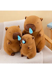 Gấu bông Chuột Capybara Thú nhồi bông Capybara Bộ trưởng Bộ Ngoại Giao đáng yêu 30cm Thú Bông Quà Tặng Gấu Bông Kỳ Lân