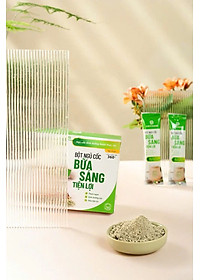 Bột Ngũ Cốc Lovifood Bữa Sáng Tiện Lợi (20 gói x 18g) - Thay Thế Bữa Ăn, Giảm Nguy Cơ Mắc Bệnh Tiểu Đường, Chống Oxy Hóa, Tốt Cho Tim Mạch, Bổ Sung Nội Tiết Tố, Đẹp Da - Thơm Ngon, Dễ Uống - Người Tập Gym và Yoga, Ăn Kiêng, Ăn Chay, Tiểu Đường, Tim Mạch
