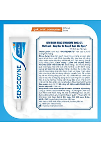 Kem đánh răng SENSODYNE Cool Gel - mát lạnh (100g)