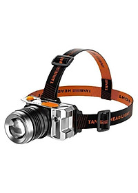 Đèn Pin Đội Đầu 1 Bóng Lớn Chống Nước 3 Chế Độ Siêu Sáng Ánh Sáng Mạnh